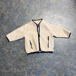 Gap Sherpa Jacket 18-24 months with windbreaker lining